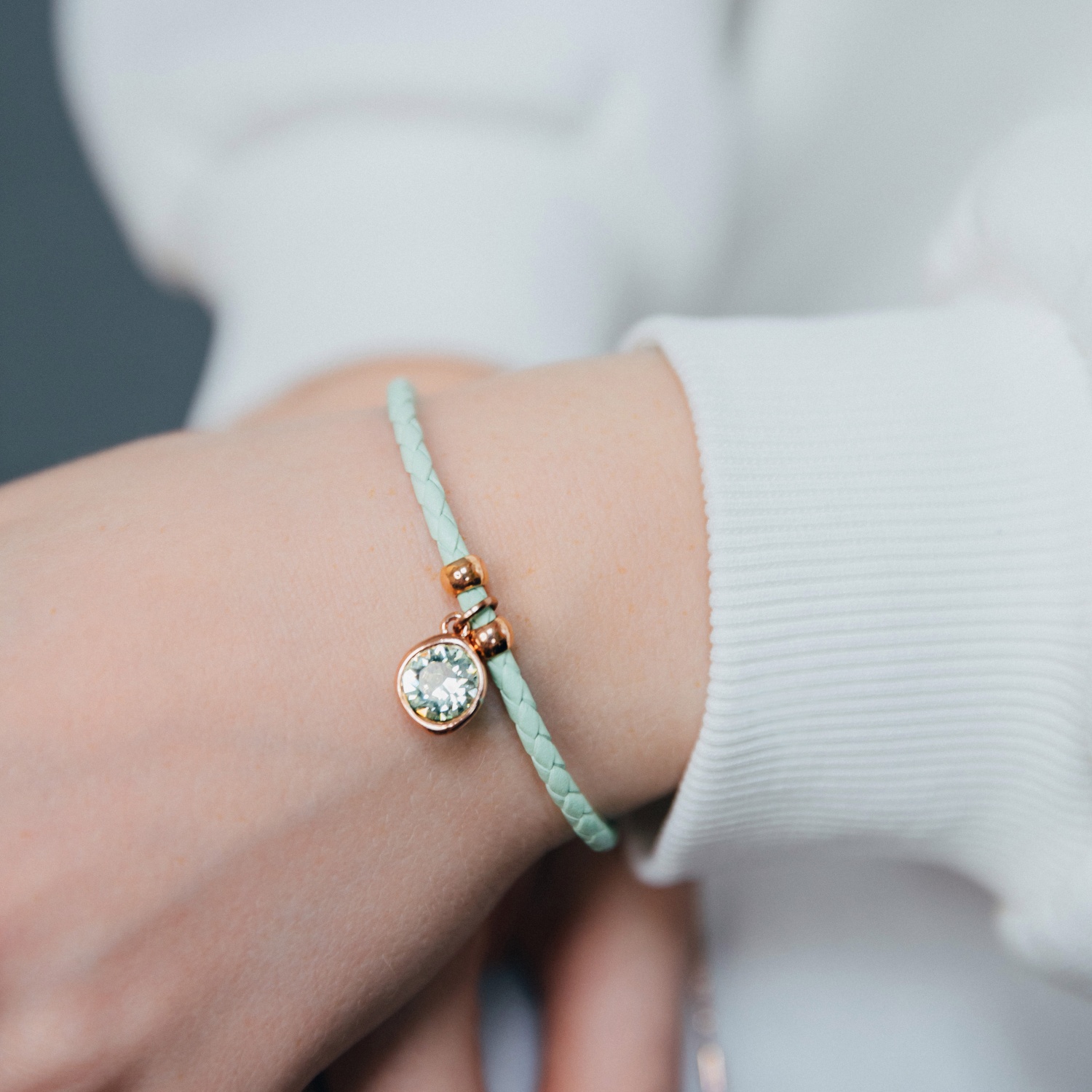 Фото Браслет Aquamarine Kristal Fiore Luna C1902.M22 BL/S