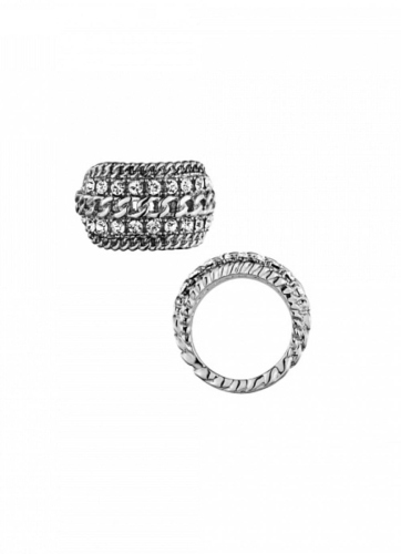 CHAINREACT кольцо ERMINA IIII SS CRYSTAL 332726