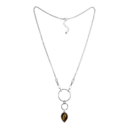 Колье TIGER EYE Fiore Luna *LN3171-6 BR/S