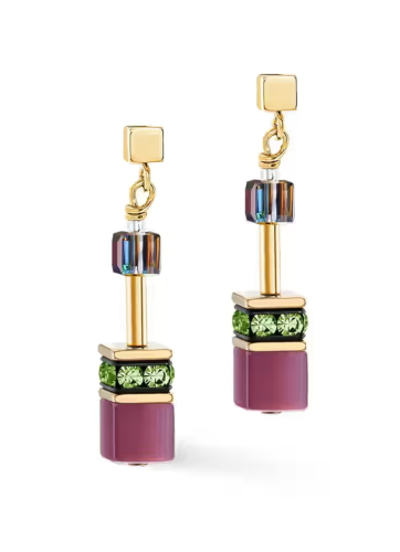 Фото Серьги Multicolour Art Nouveau Coeur de Lion 2838/21-1578