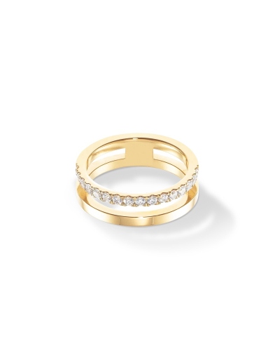 Фото Кольцо 18,4 Eternal Unity gold-crystal Coeur de Lion 0136/40-1816