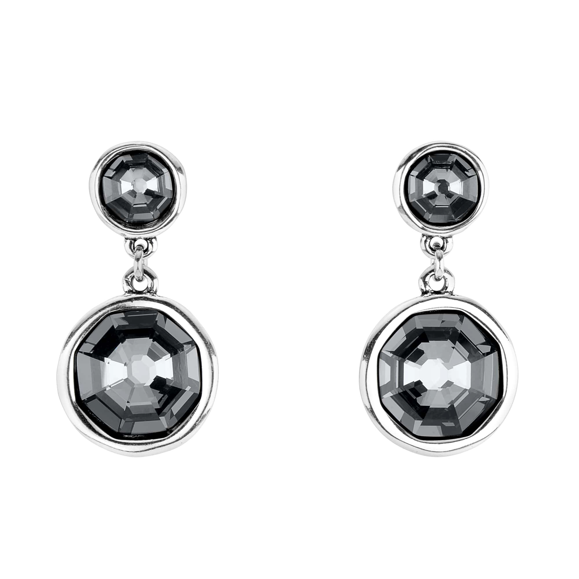 Серьги Double Trouble UNOde50 PEN0732GRSMTL0U