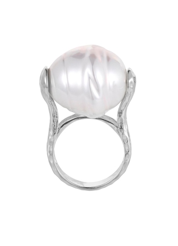 Кольцо Madreperla MP02001052 white/silver