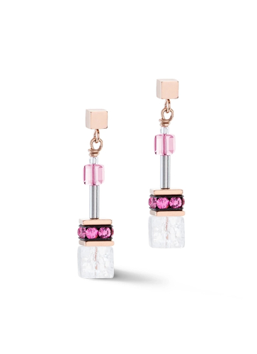 Серьги Pink Coeur de Lion 3018/21-0400