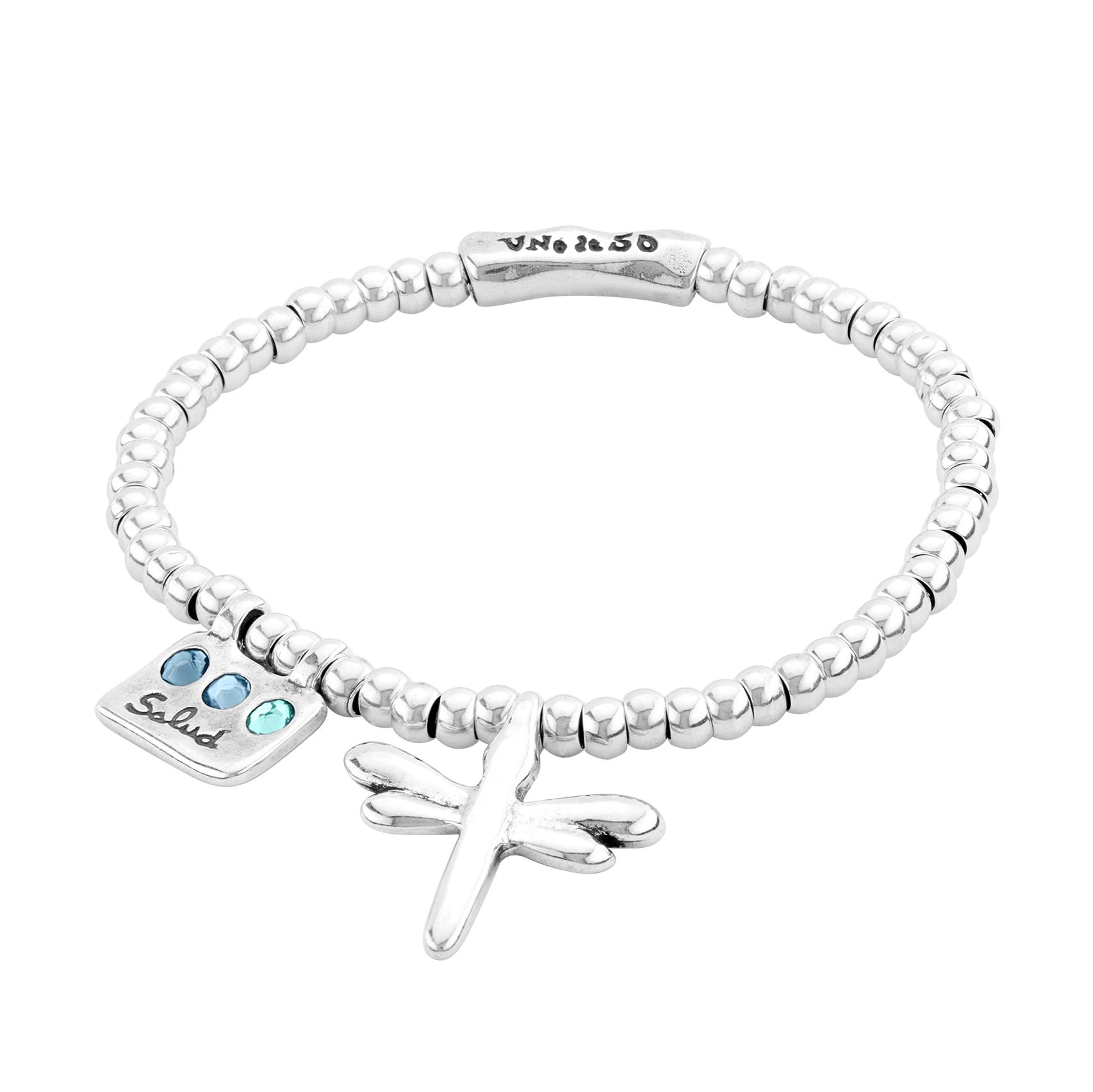 Браслет Heal-me с серебром UNOde50 PUL2040AZUMTL0M