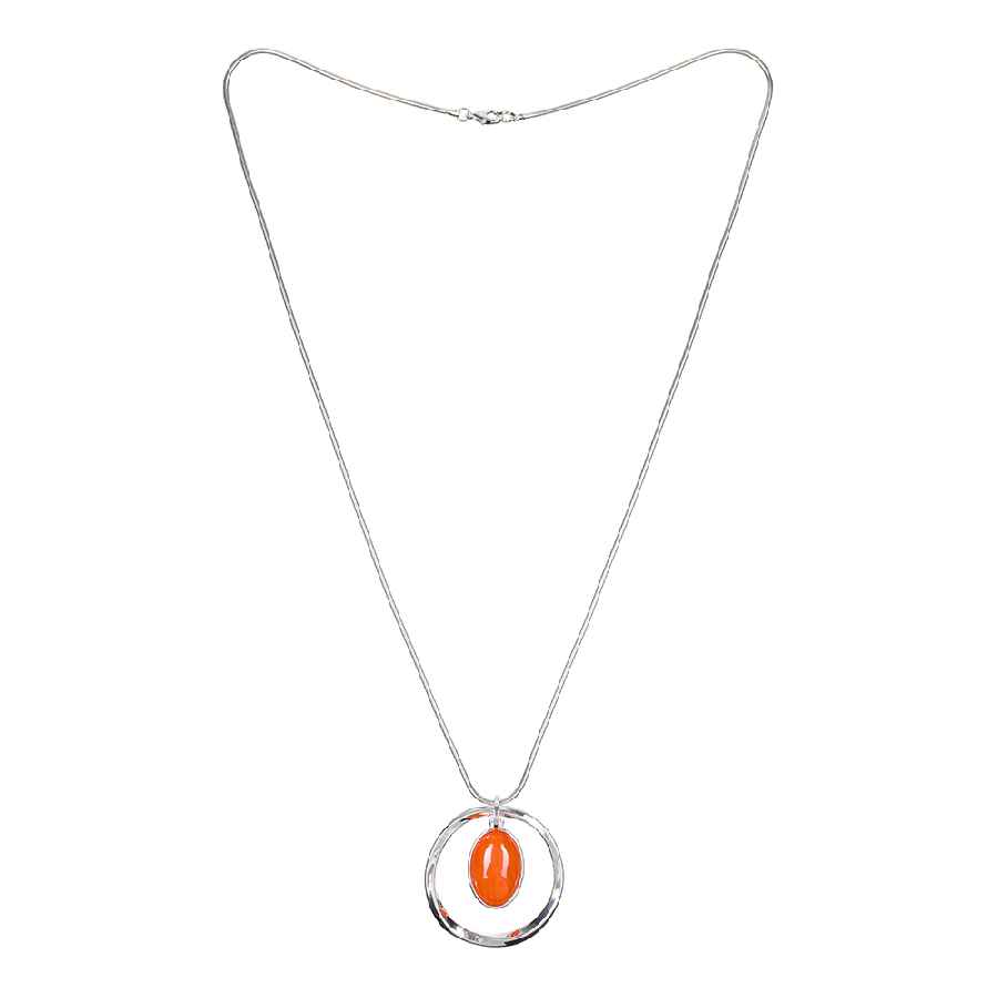 Фото Колье ORANGE OPAL Elegia Fiore Luna LN5140 R/S