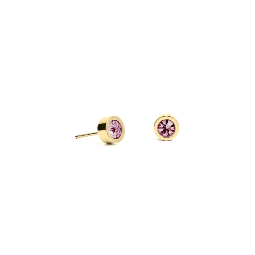 Пусеты Rhodolite 5х2.5 Fiore Luna SWE125 RH G