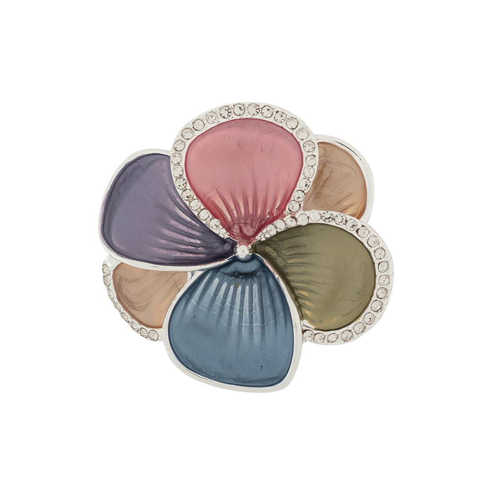 Фото Брошь Анютины глазки Fiore Luna Classic XZ0616.27 M/S
