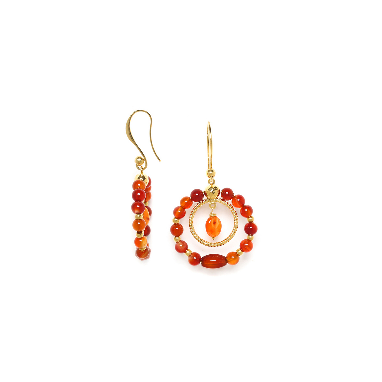 Фото Серьги Agate Nature Bijoux 12-78364