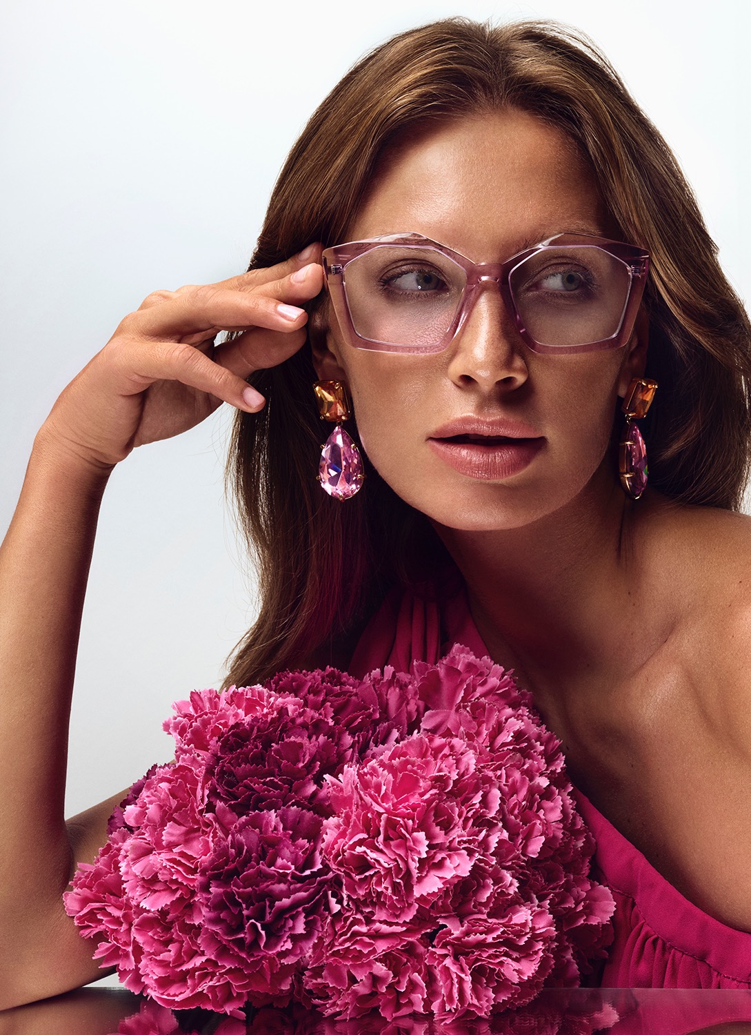 Фото Серьги GOLARI SG ROSE Dyrberg Kern 460023