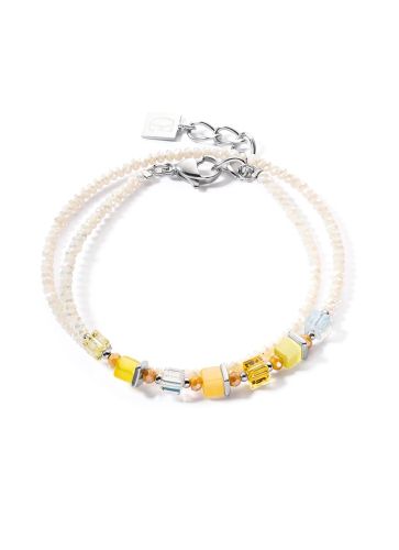 Фото Браслет Joyful Colours White Yellow Coeur de Lion 4564/30-0100