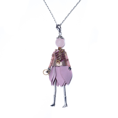 Фото Подвеска Miamelie, кукла Мэри, MiA-2112-CL1444 серебристый