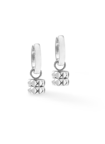 Фото Серьги Серебристые Шипы Coeur de Lion 0160/21-1700