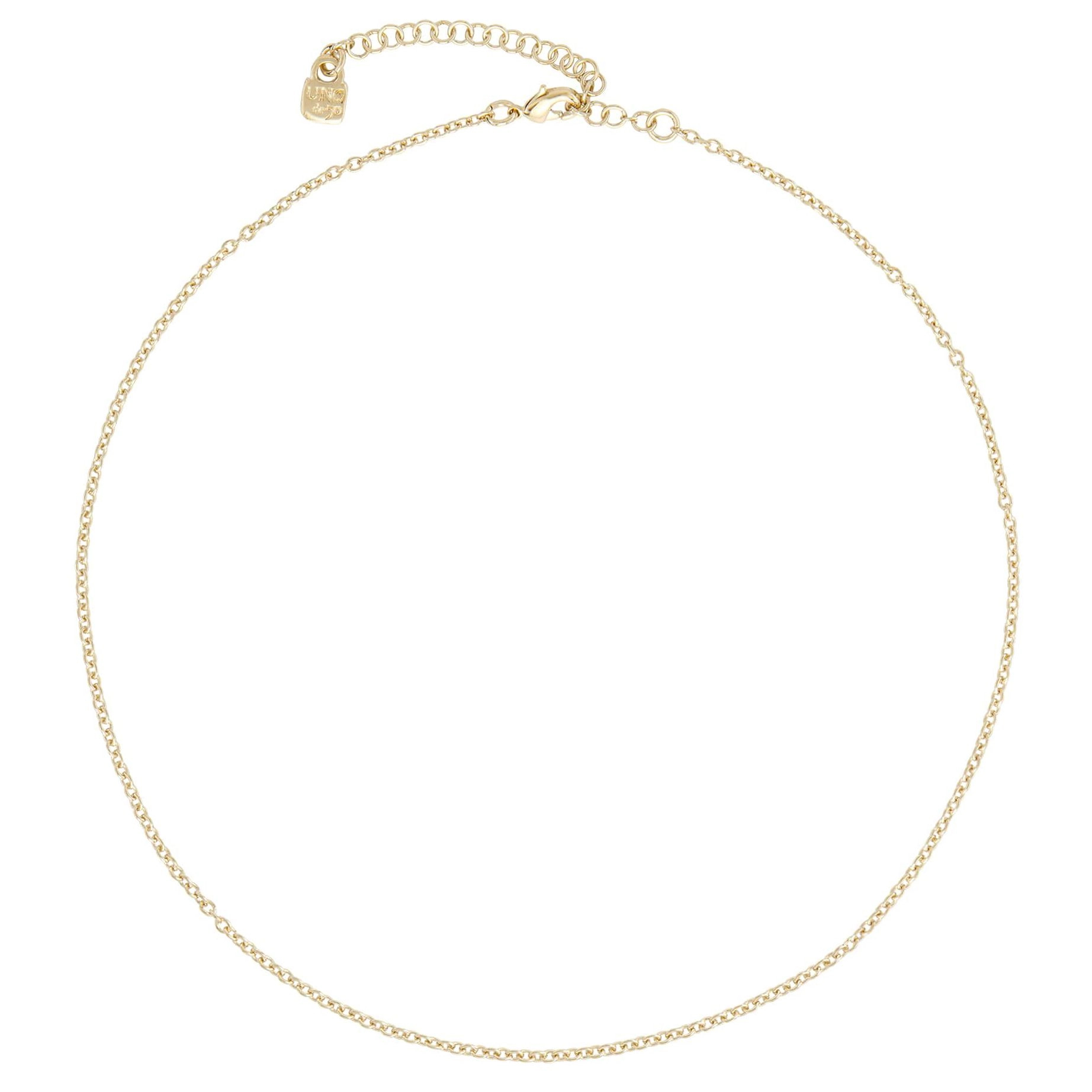 Цепочка короткая (No.7) UNOde50 COL1392ORO0000U