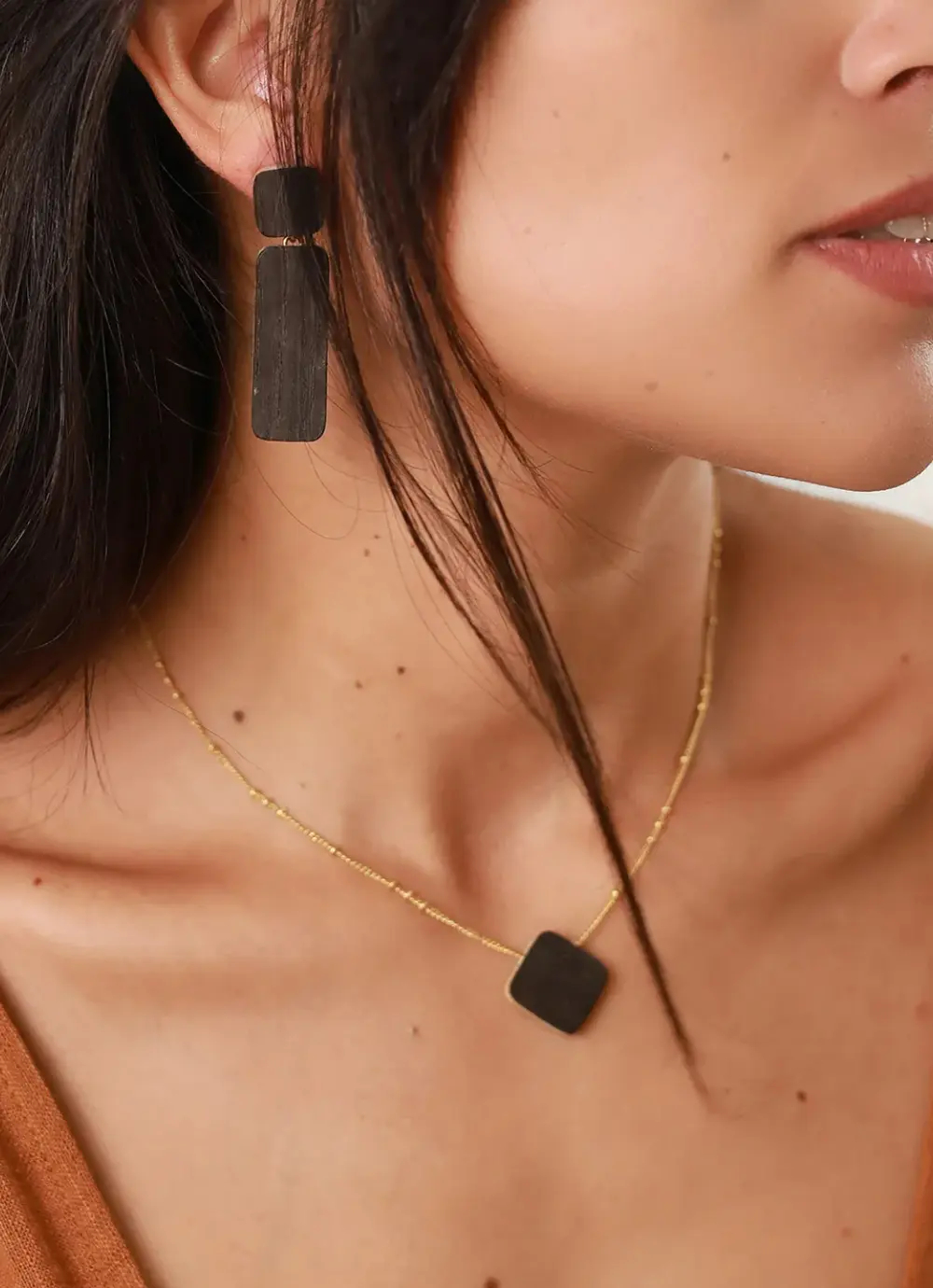 Фото Серьги Wenge Nature Bijoux NB22.1-12-77231
