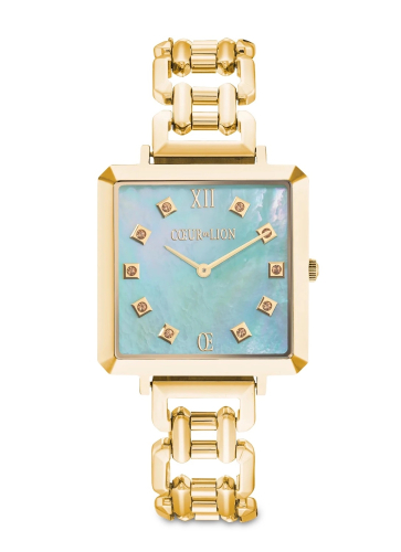 Часы Gold-Turquoise Coeur de Lion 7632/74-1606