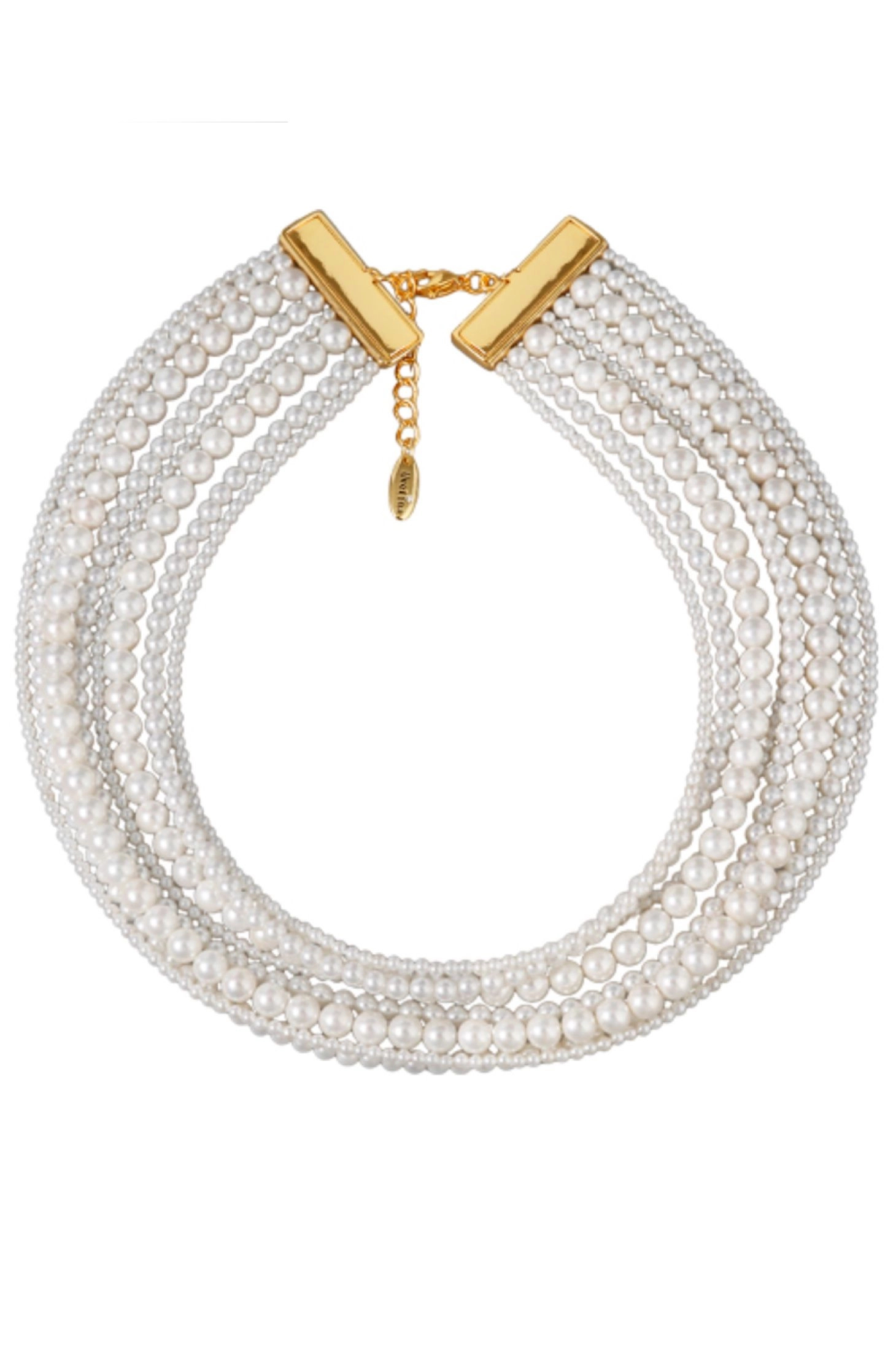 Фото Колье Silver/Gold Uvelina NR73 0111G-01N