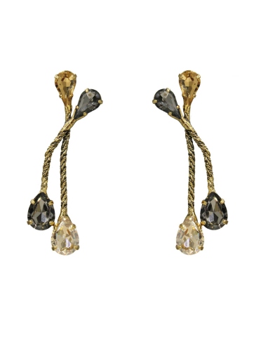 Фото Серьги "Хромосомы" Claudio Canzian CC00202718 gray