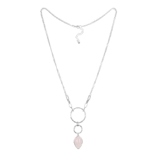 Колье ROSE QUARTZ Fiore Luna *LN3171-4 R/S
