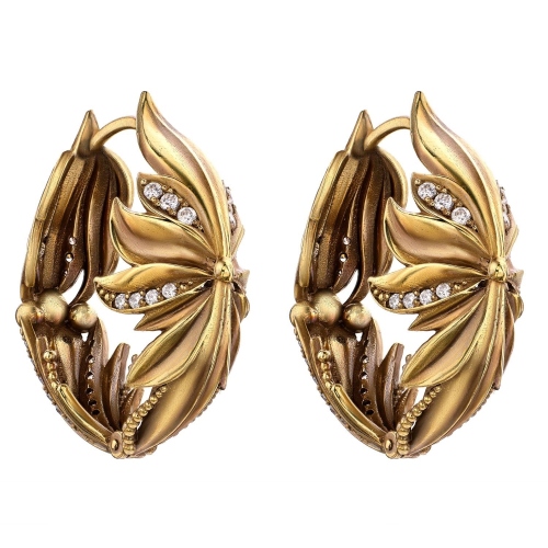 Фото Серьги Flora del congo Fiore di Firenze OR1848 CRYSTAL