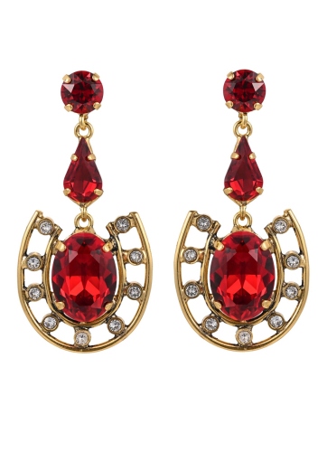 Фото Серьги Claudio Canzian CC00202850 gold/red