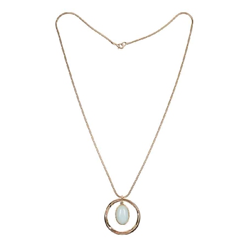 Колье BLUE SKY AGATE Fiore Luna LN5143 BL/G