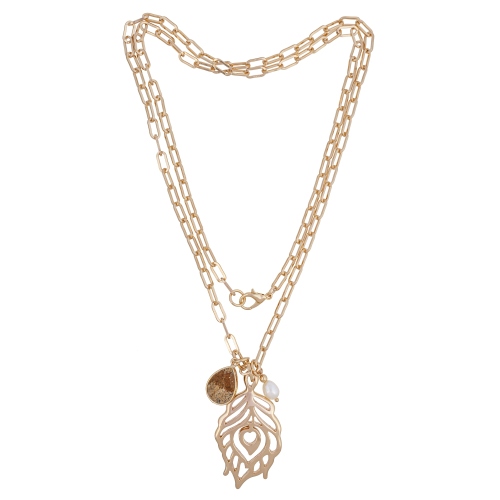 Колье Pearle Fiore Luna LN5114 BW/RG