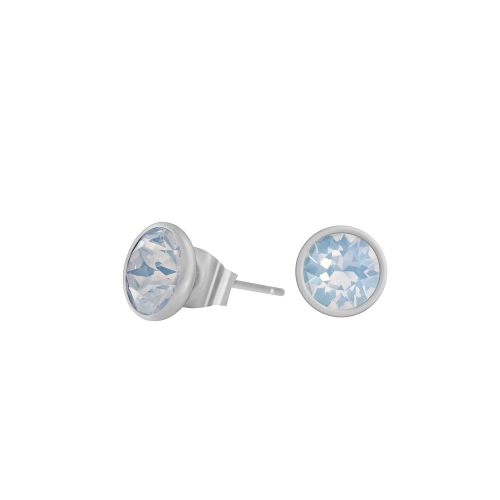 Пусеты White Opal Fiore Luna SWE297 WO S