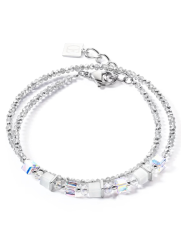 Фото Браслет Joyful Colours Grey White Coeur de Lion 4564/30-1400