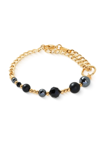 Фото Браслет Black-Gold Coeur de Lion 4089/30-1316