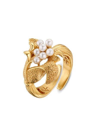 Фото Кольцо Campana Fiore di Firenze GAN001-26220 PERLA 1055