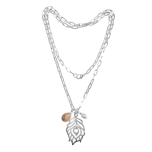 Колье Pearle Fiore Luna LN5114 BW/S