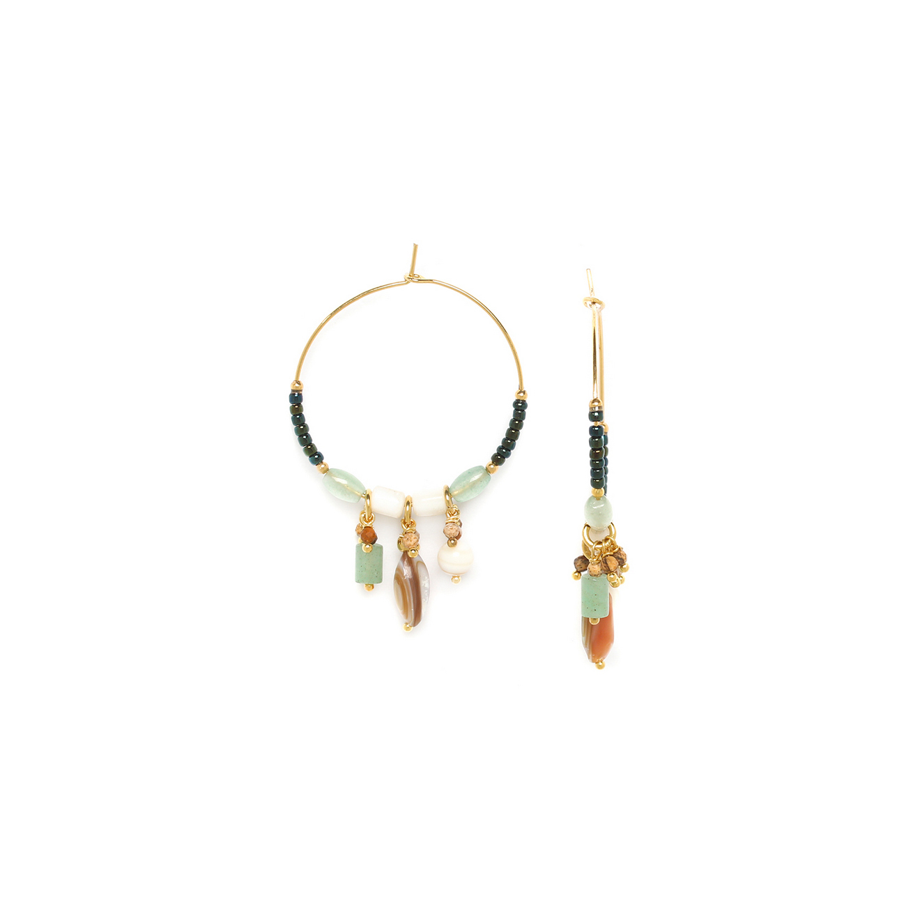 Фото Серьги Menthe a l`eau Nature Bijoux 12-78121