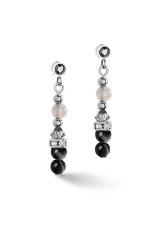 Фото Серьги Black-Grey Coeur de Lion 6020/21-1312