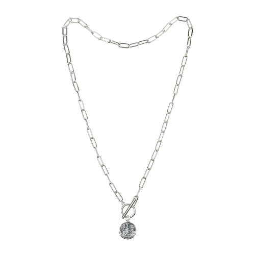Колье CAL Fiore Luna *B2009SW-N01.1 BW/S