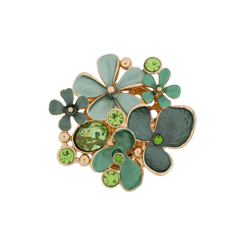 Брошь Клумба