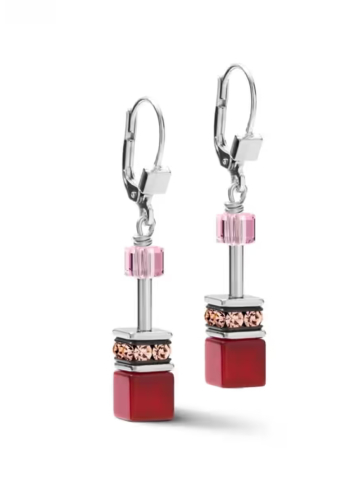 Фото Серьги Red-Purple Coeur de Lion 4905/20-0308