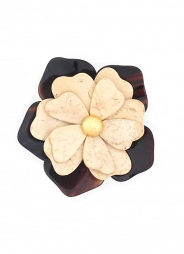 Фото Брошь Les Essentiels Flora Nature Bijoux 10-23905