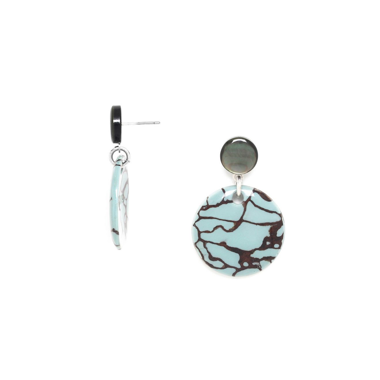 Фото Серьги Bleu nuit Nature Bijoux 12-75741