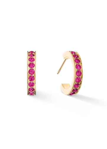 Фото Серьги Pink-Gold Coeur de Lion 0127/21-0416