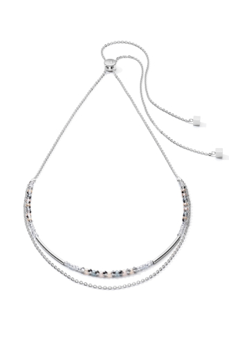 Фото Колье Peach-Grey Coeur de Lion 5073/10-0229