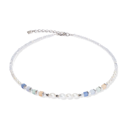 Фото Колье Cosmic Pearls soft silver Coeur de Lion 1135/10-1522