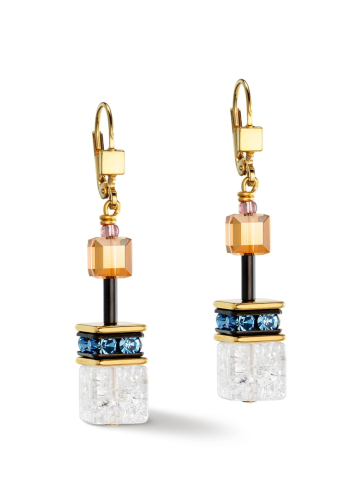 Фото Серьги Multicolour Gold Coeur de Lion 4505/20-1516