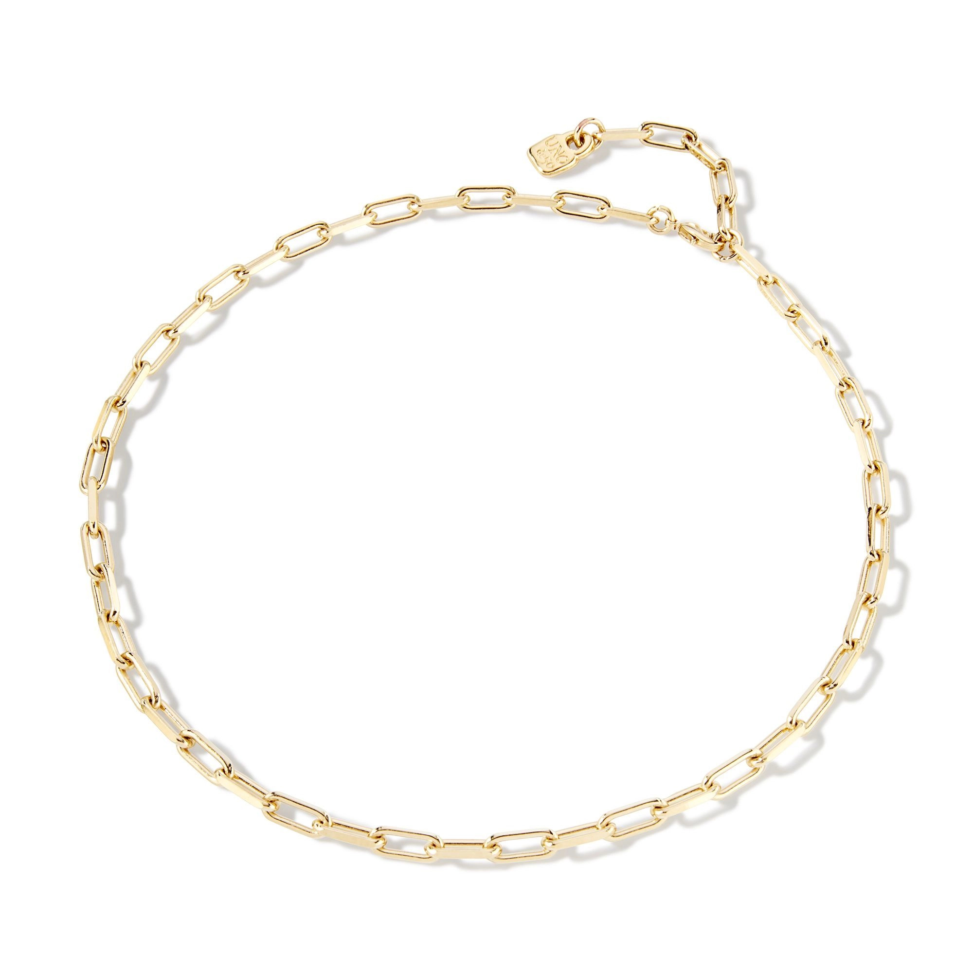 Ожерелье Chain 9 UNOde50 COL1608ORO0000U