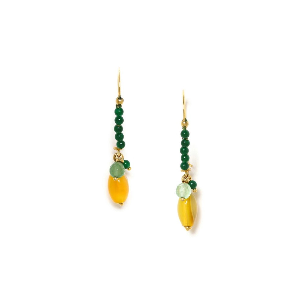 Фото Серьги Agata verde Nature Bijoux NB24.1-12CP79063