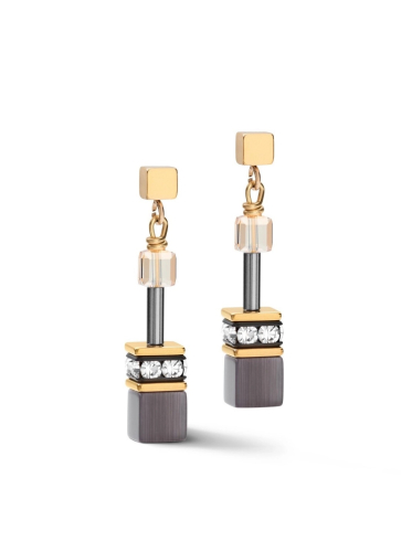 Фото Серьги Grey-Gold Coeur de Lion 2839/21-1216