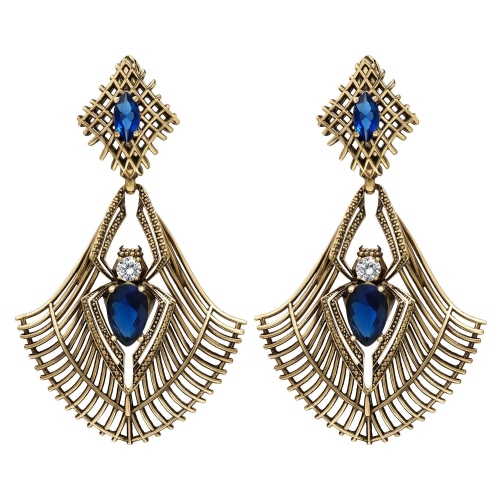 Фото Серьги RAGNO ART DECO Fiore di Firenze OR310721 TANZANITE