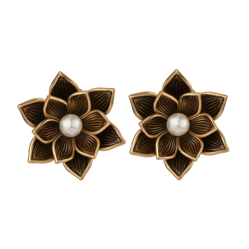 Фото Серьги пусеты LOTO Fiore di Firenze OR0320 Фото Серьги пусеты LOTO Fiore di Firenze OR0320