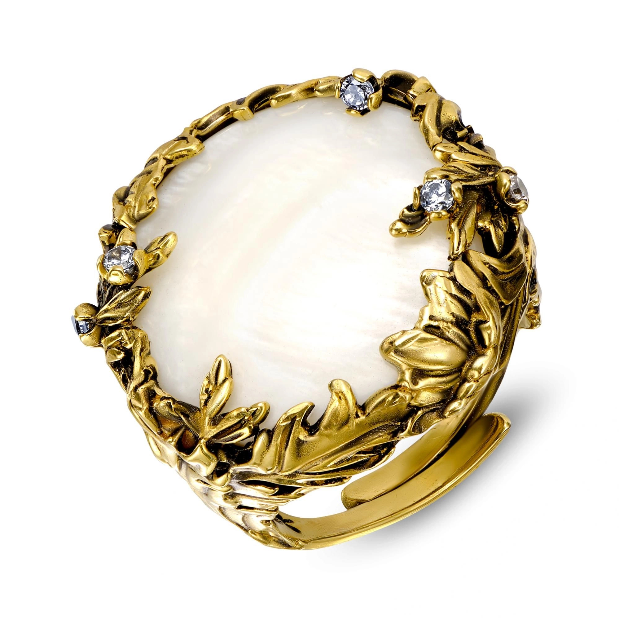Фото Кольцо LATTE D'ORO Fiore di Firenze AN4457 MADREPERLA