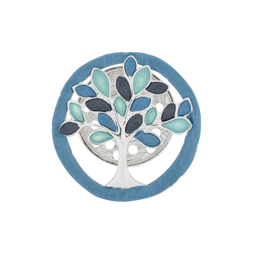 Брошь Дерево в круге